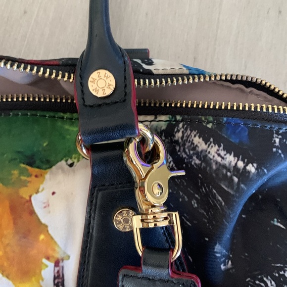 MZ Wallace Tote Bag Spring Floral Nylon Large Crossbody Strap extra small bag - Picture 11 of 11